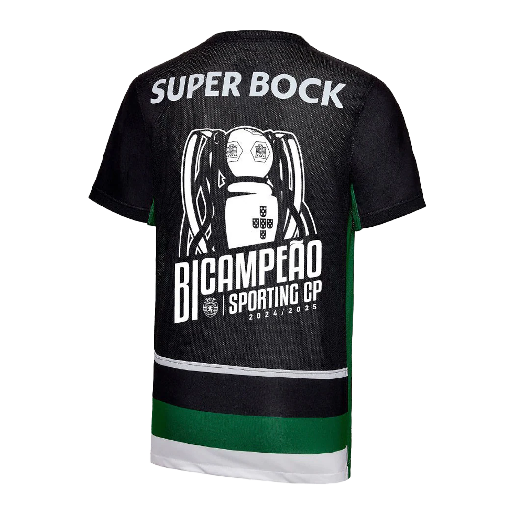 Camisola Sporting Principal BICAMPE?O 2024/25 - MODELO EXCLUSIVO! ????