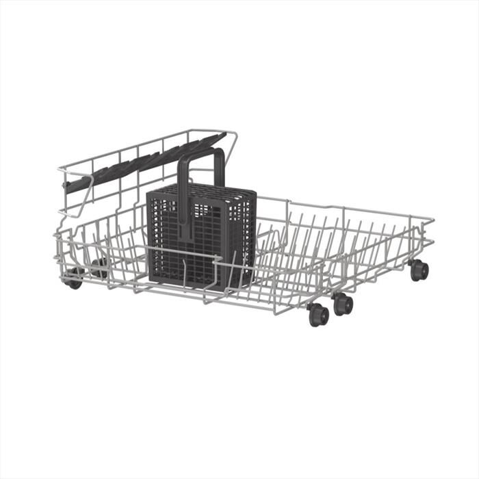 CANDY - Lavastoviglie CP 6E51LS Classe E 6 coperti-Stainless steel