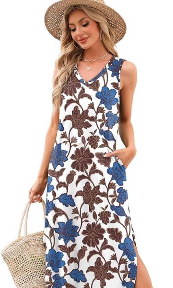 WRENLEY Summer Dresses Maxi