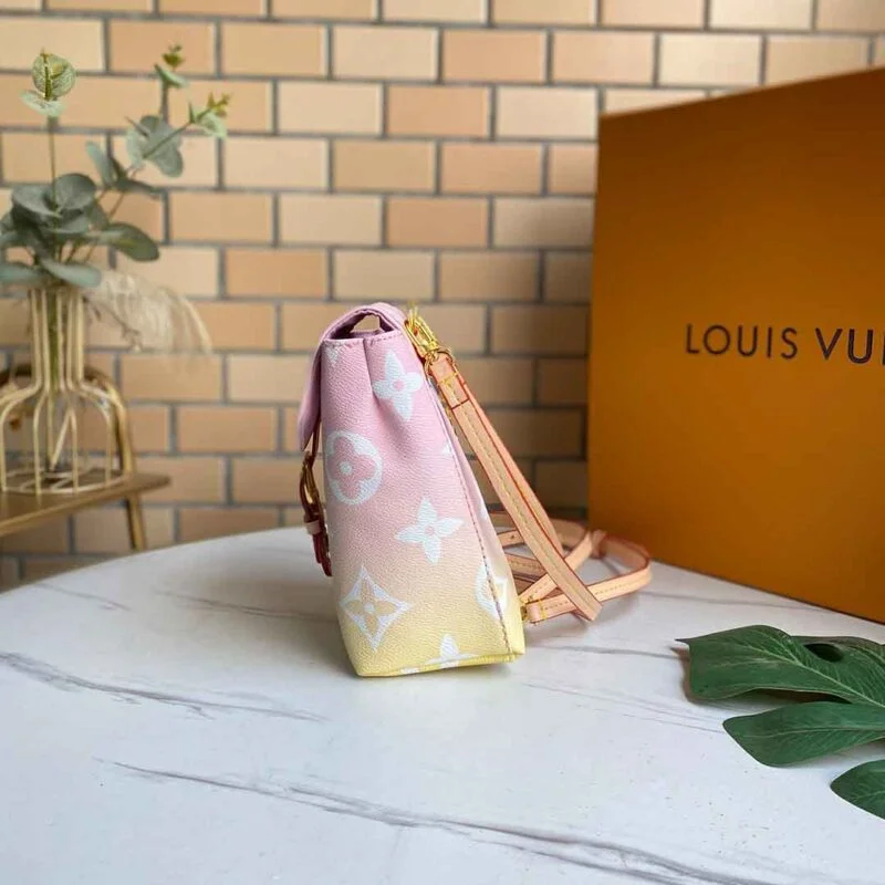 Louis Vuitton Tiny Backpack M45764 Pink/Blue