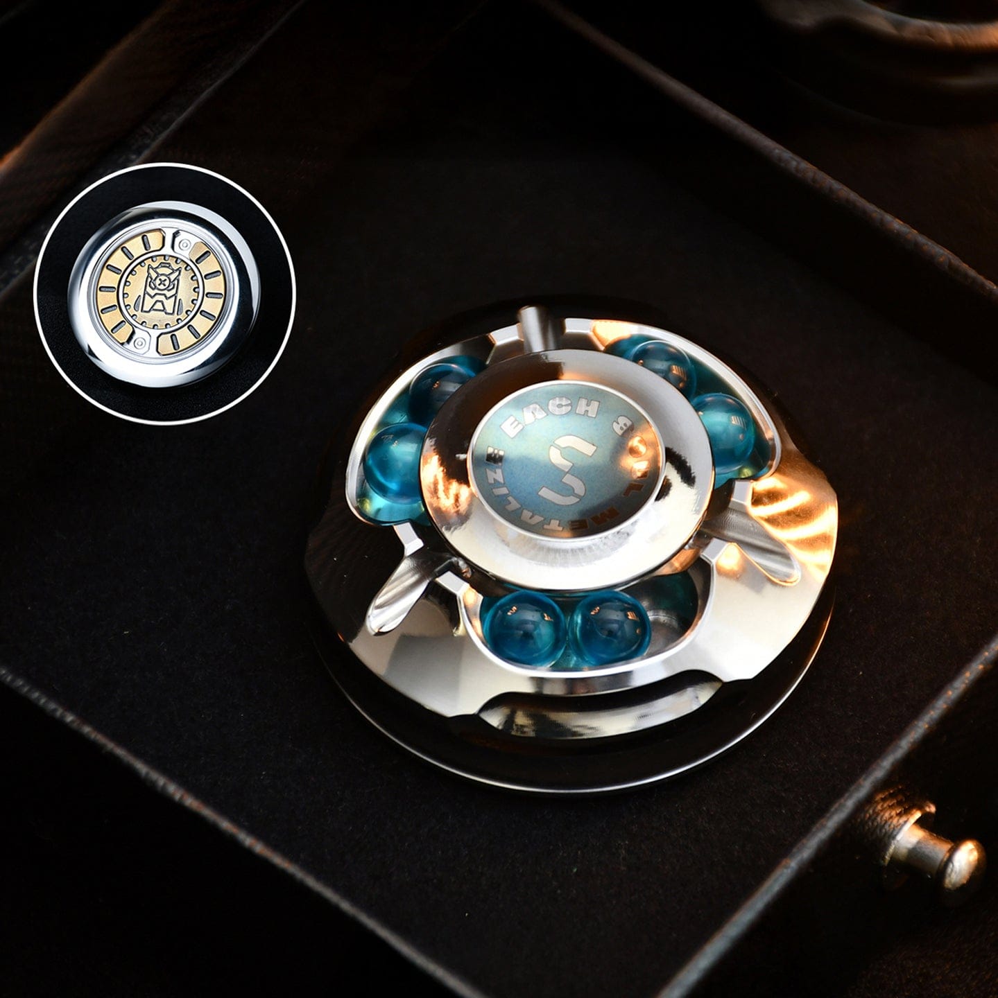 METILIS Thousance Falcon LITE Fidget Spinner Ratchet Coin