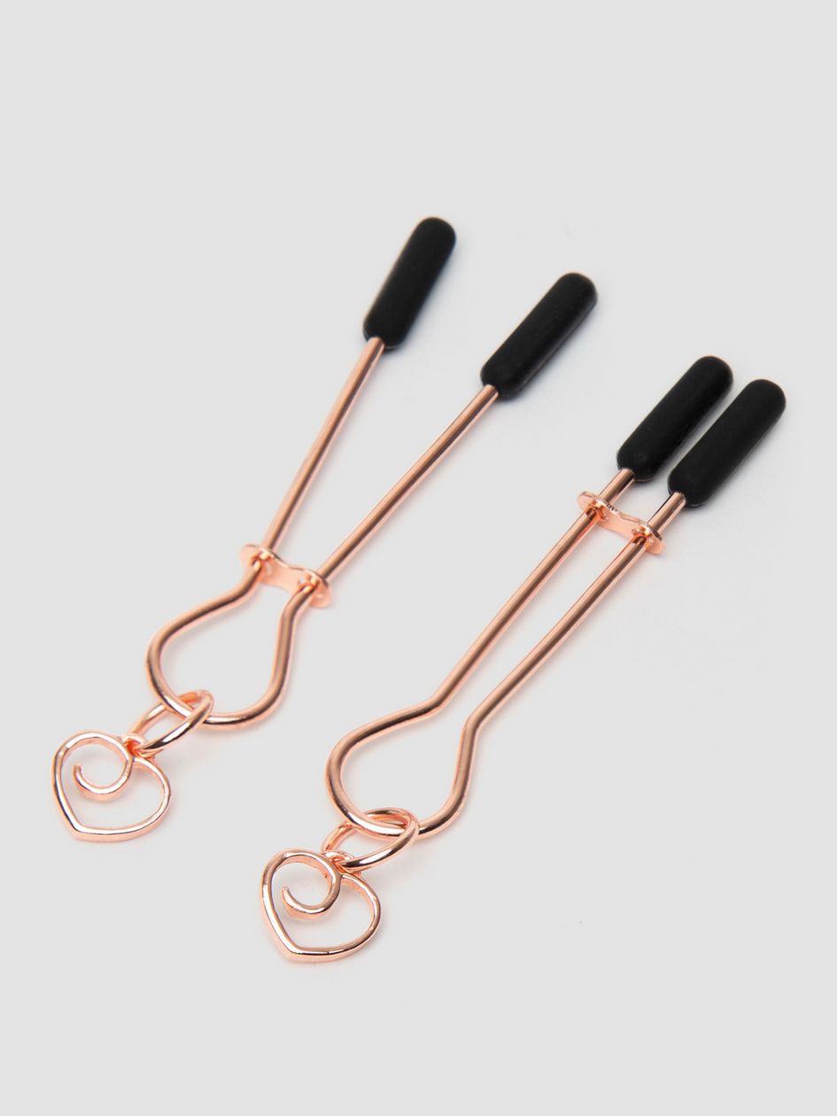 Bondage Boutique Rose Gold Adjustable Nipple Clamps