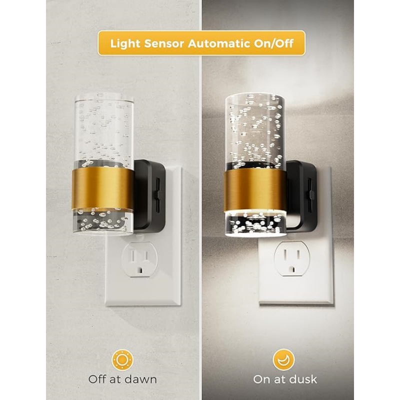 WALLARTISAN Night Lights Plug into wall