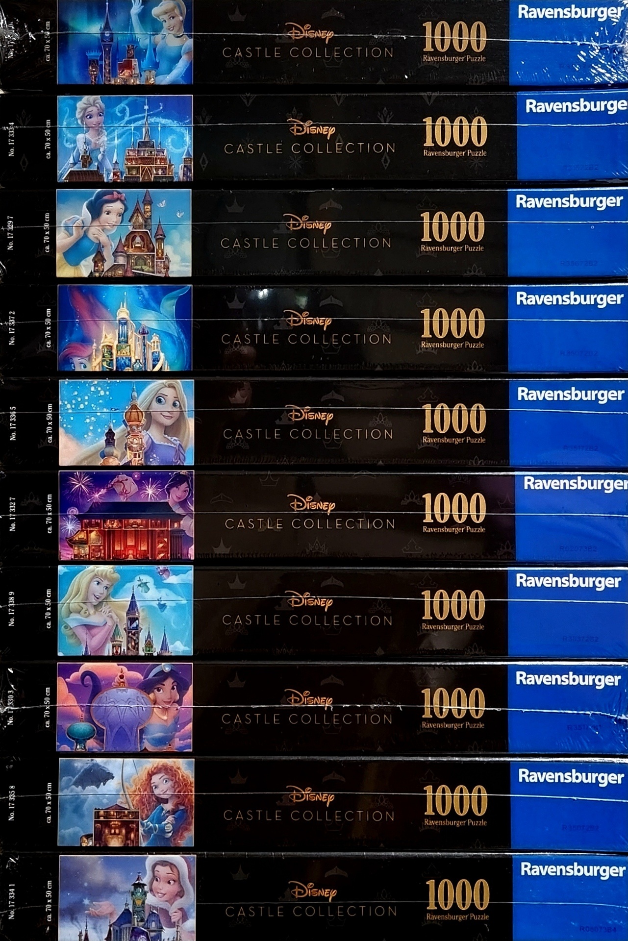 Castle Collection 1000 Piece Puzzles – Complete Set