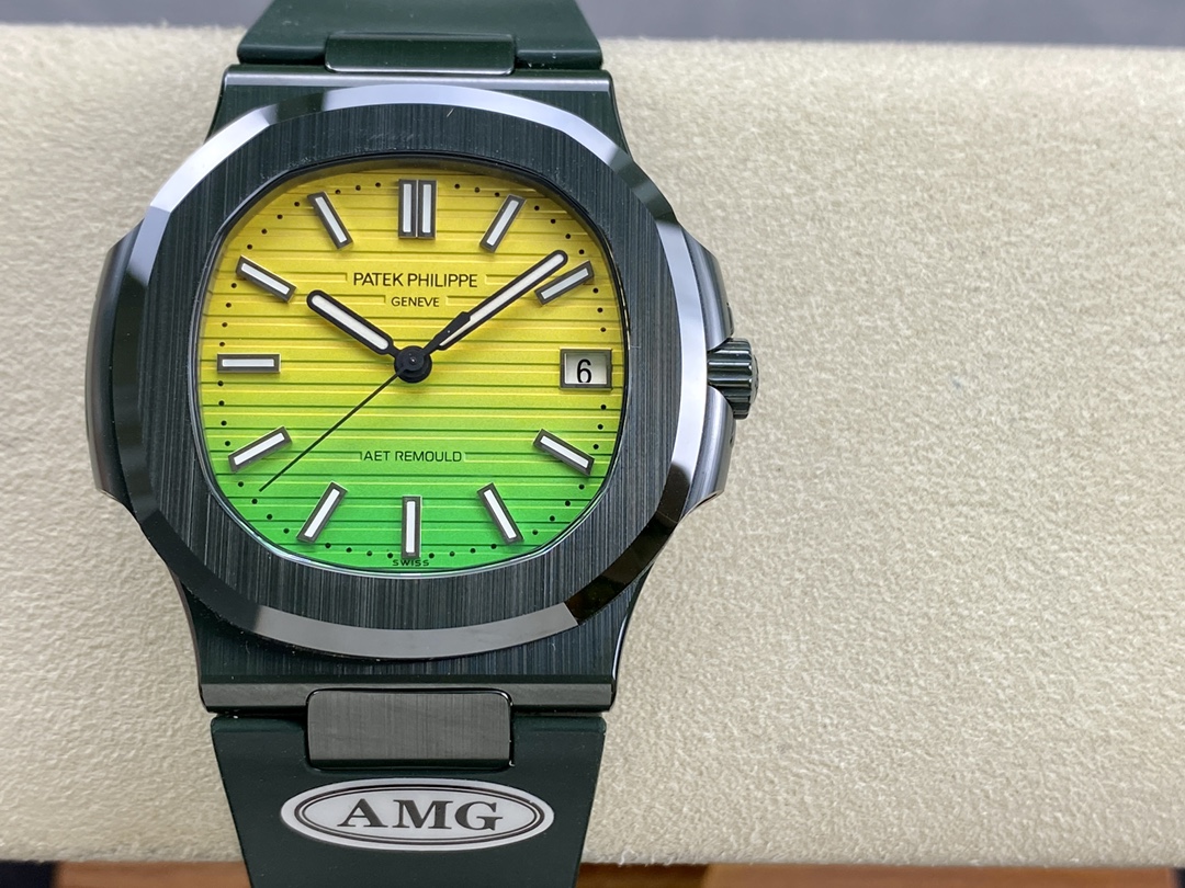 Patek Philippe Nautilus Yellow & Green 5711 40MM Watch