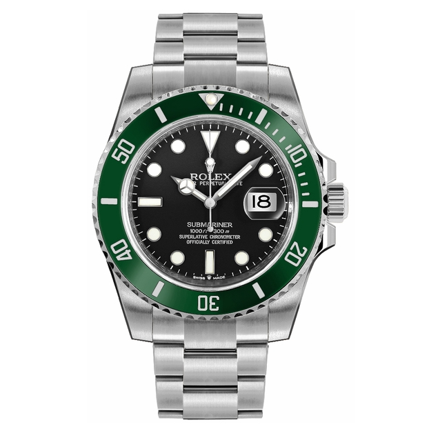 Rolex Submariner Date Starbucks Green Bezel Men's Watch 126610LV-0002