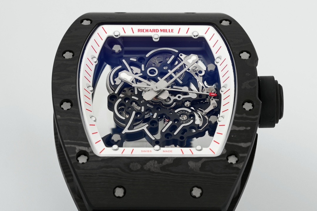 Richard Miller RM 055 RMUL2 NTPT Carbon Fiber Red Mark