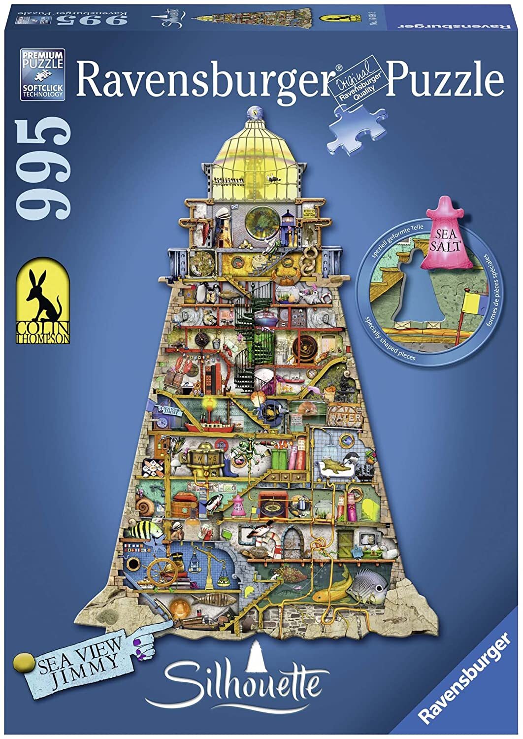 Colin Thompson Ludicrous Lighthouse 995 Piece Puzzle