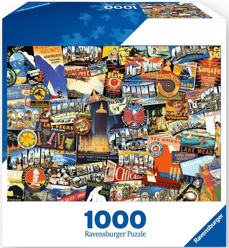 Road Trip USA 1000 Piece Puzzle