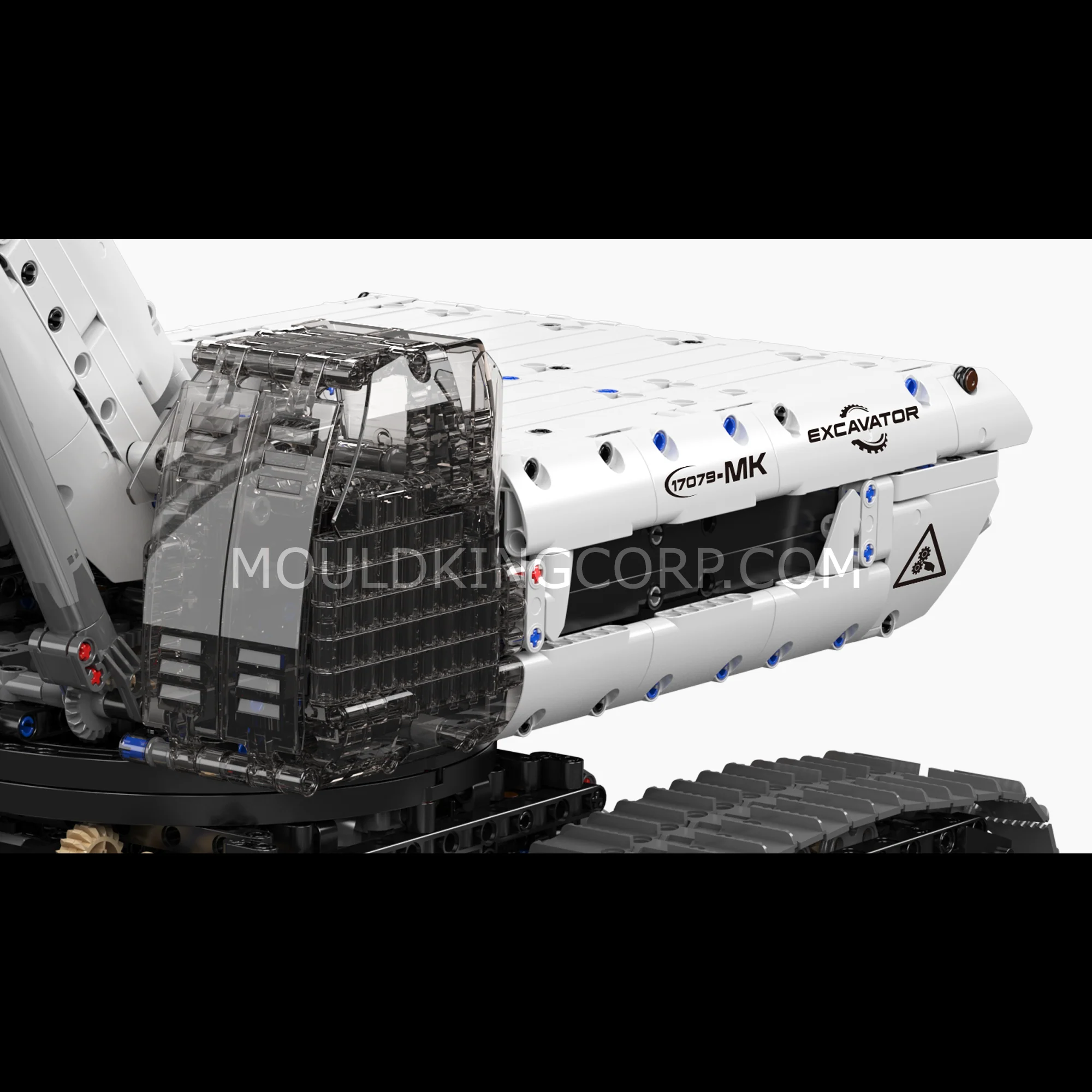 Mould King 17079 All-Terrain Crawler Sci-Fi Excavator Building Set | 3,195 Pcs