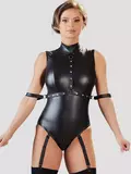 Cottelli Wet Look Body with Arm Restraints
