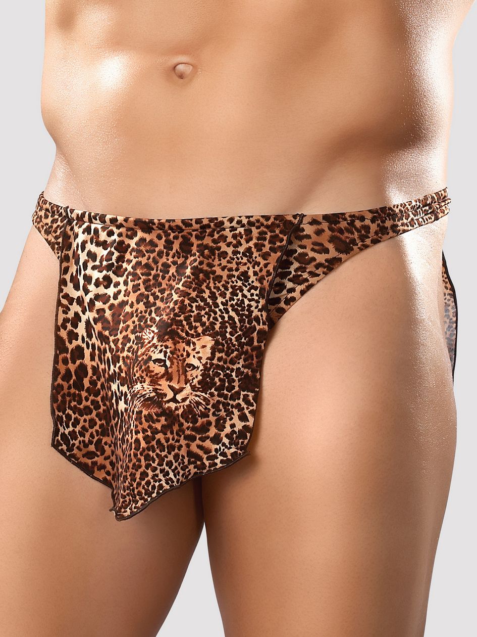 Male Power Animal Print Tarzan Loin Cloth