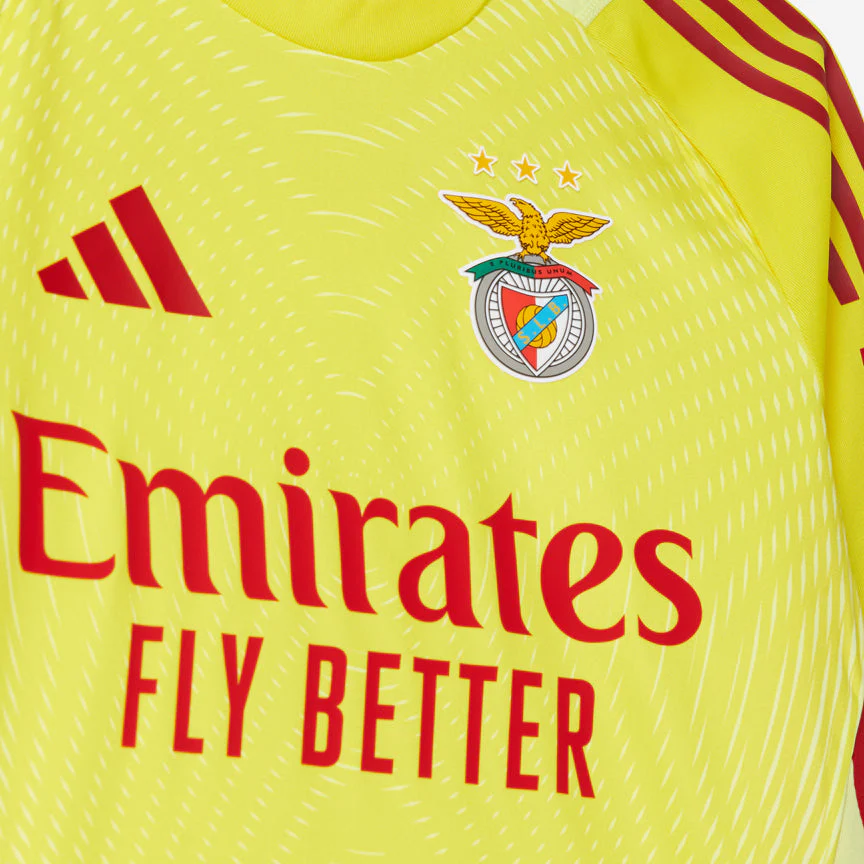 Camisola Benfica Guarda-Redes Amarela 2025/26 - ��LTIMAS UNIDADES! ????