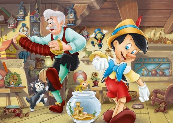 Collector's Edition Pinocchio 1000 Piece Puzzle