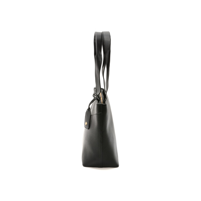 Geanta CALL IT SPRING neagra, SAAGE 001, din piele ecologica