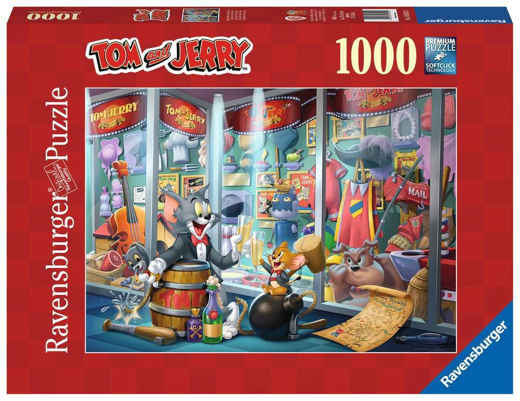 Tom & Jerry Hall of Fame 1000 Piece Puzzle