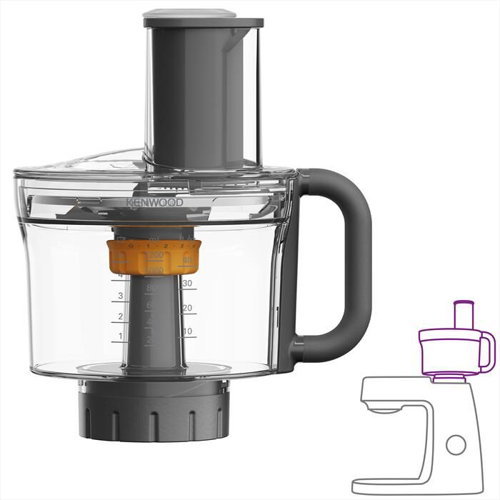 KENWOOD. - Food processor KAH65.000PL-grigio