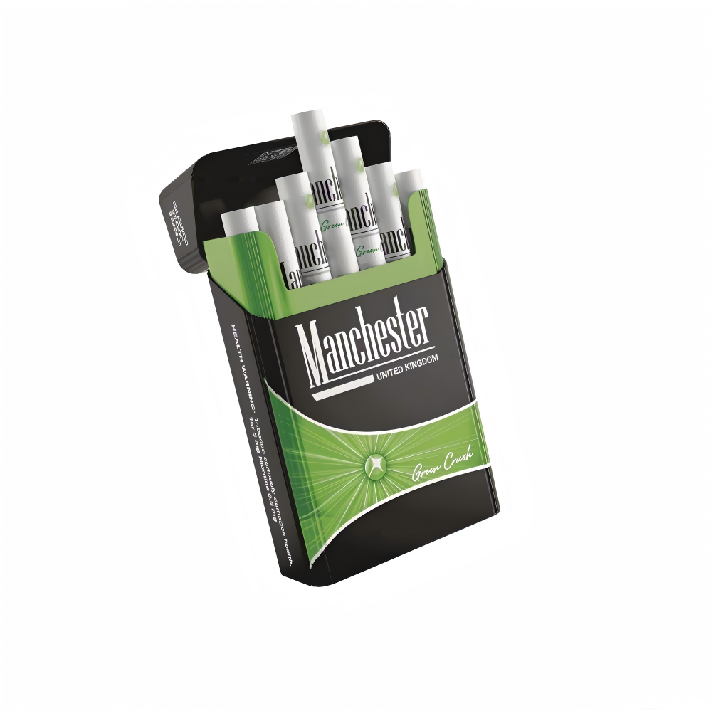 【New Arrival】Manchester Green Crush 5mg Carton