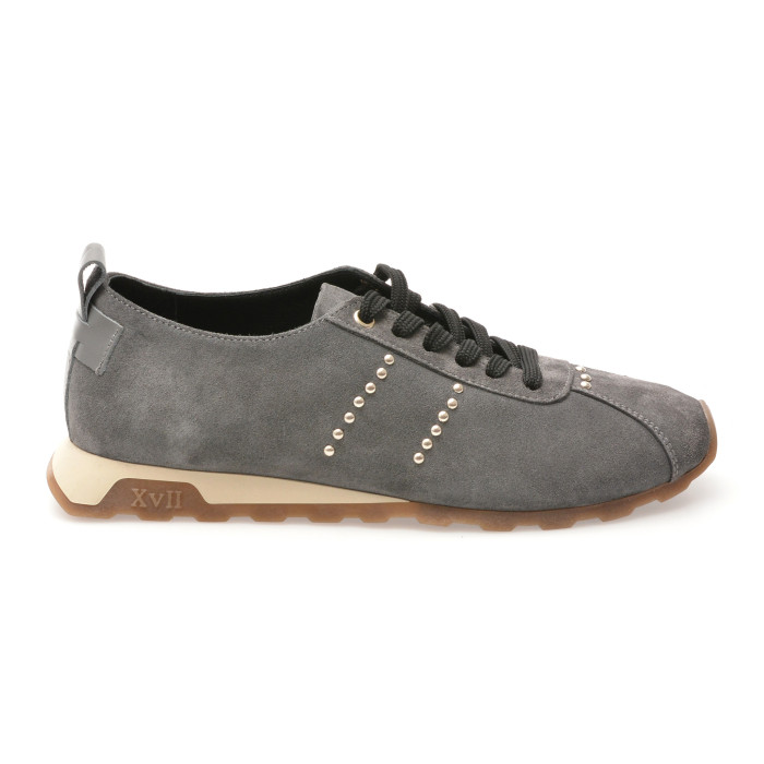 Pantofi sport EPICA gri, 5731272, din piele intoarsa