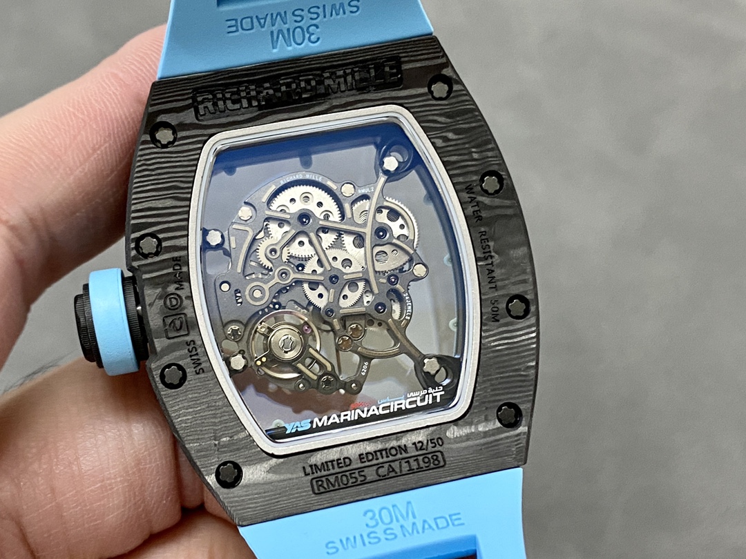 Richard Mille RM 055 Bubba Watson Yas Marina Circuit NTPT Blue