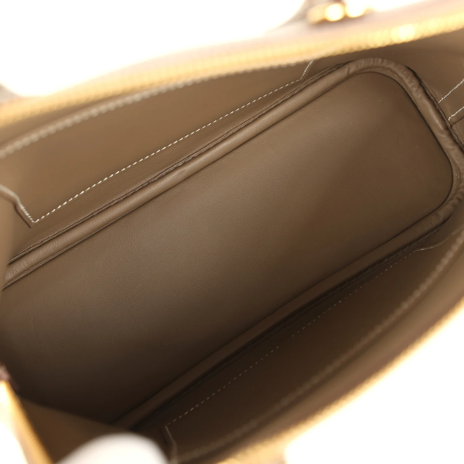 Hermes 1923 Bolide 25 Etoupe Epsom Gold Hardware