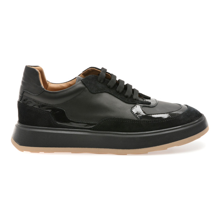 Pantofi sport FLAVIA PASSINI negri, N17, din piele naturala