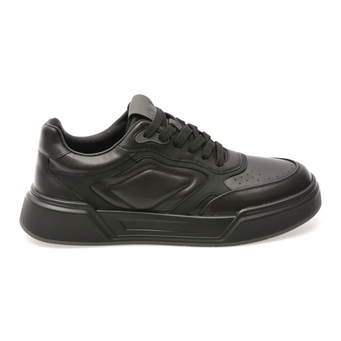 Pantofi sport EPICA negri, 6005, din piele naturala