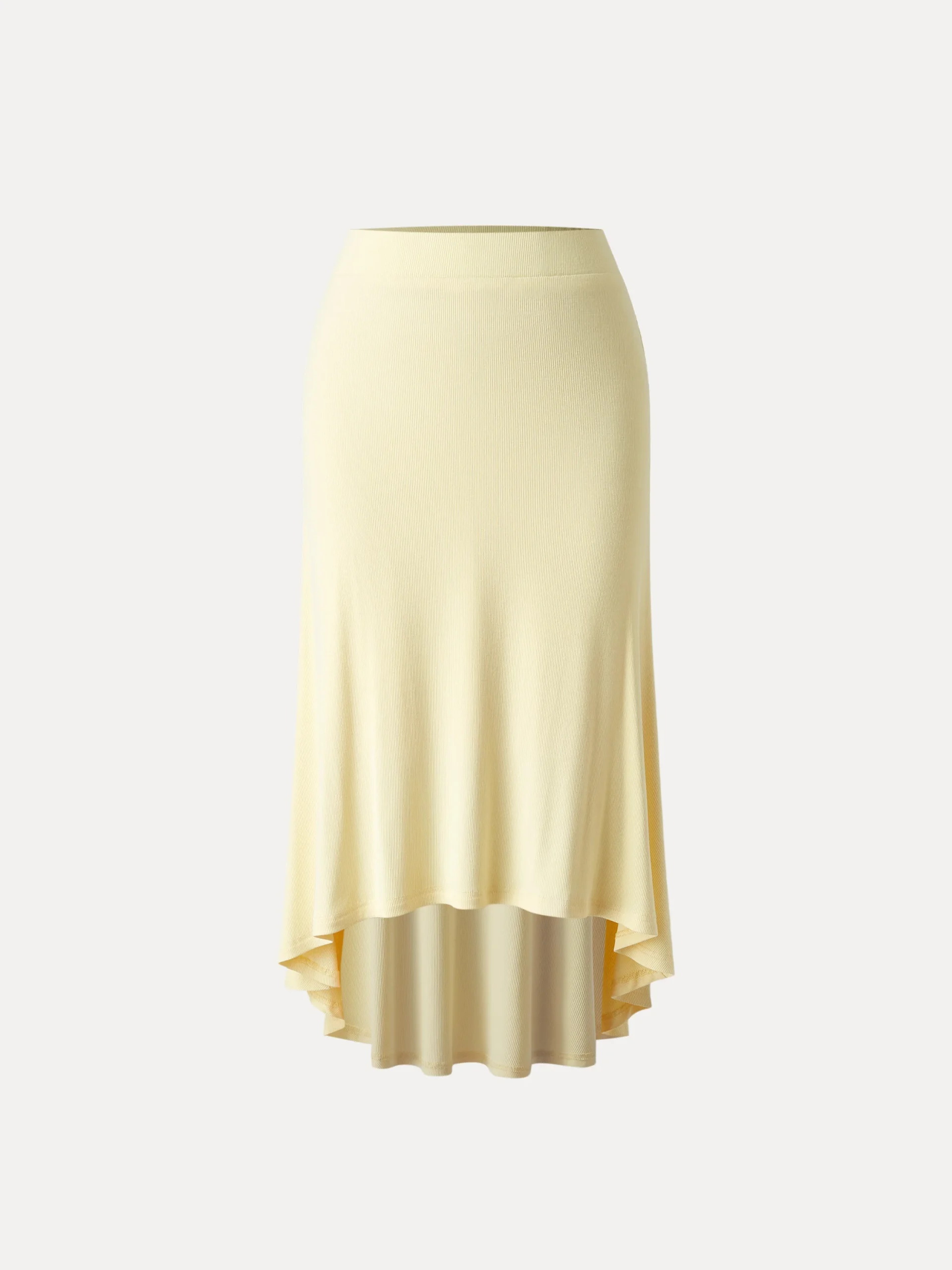 Coastal Flowy High-low Midi Skirt