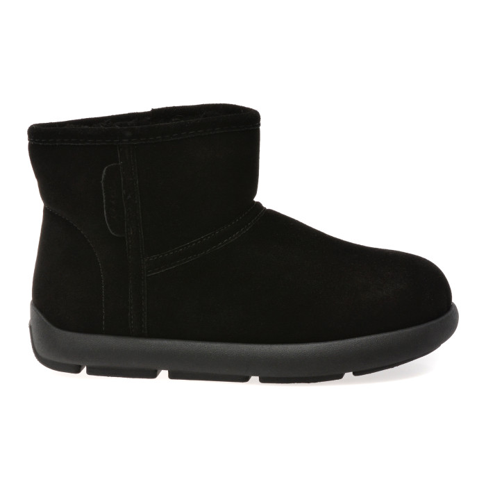 Ghete GRYXX negre, 236233, din piele intoarsa