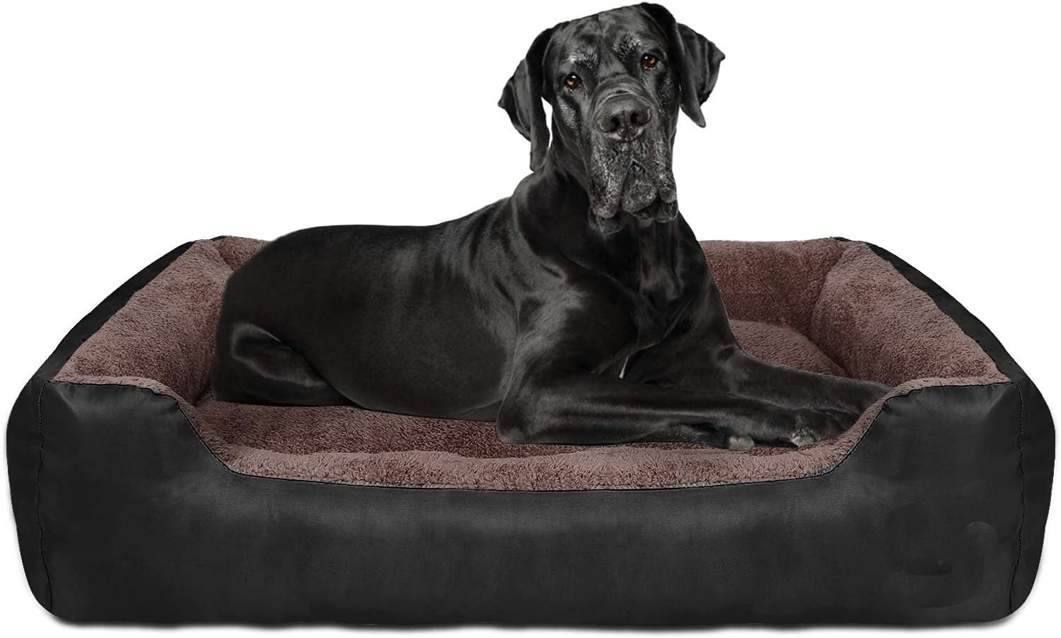 Beds & Furniture Dog Bed Machine Washable Rectangle Breathable Soft Cotton with Nonskid Bottom Extra Large Pet Bed for Medium and Large Dogs or Multiple