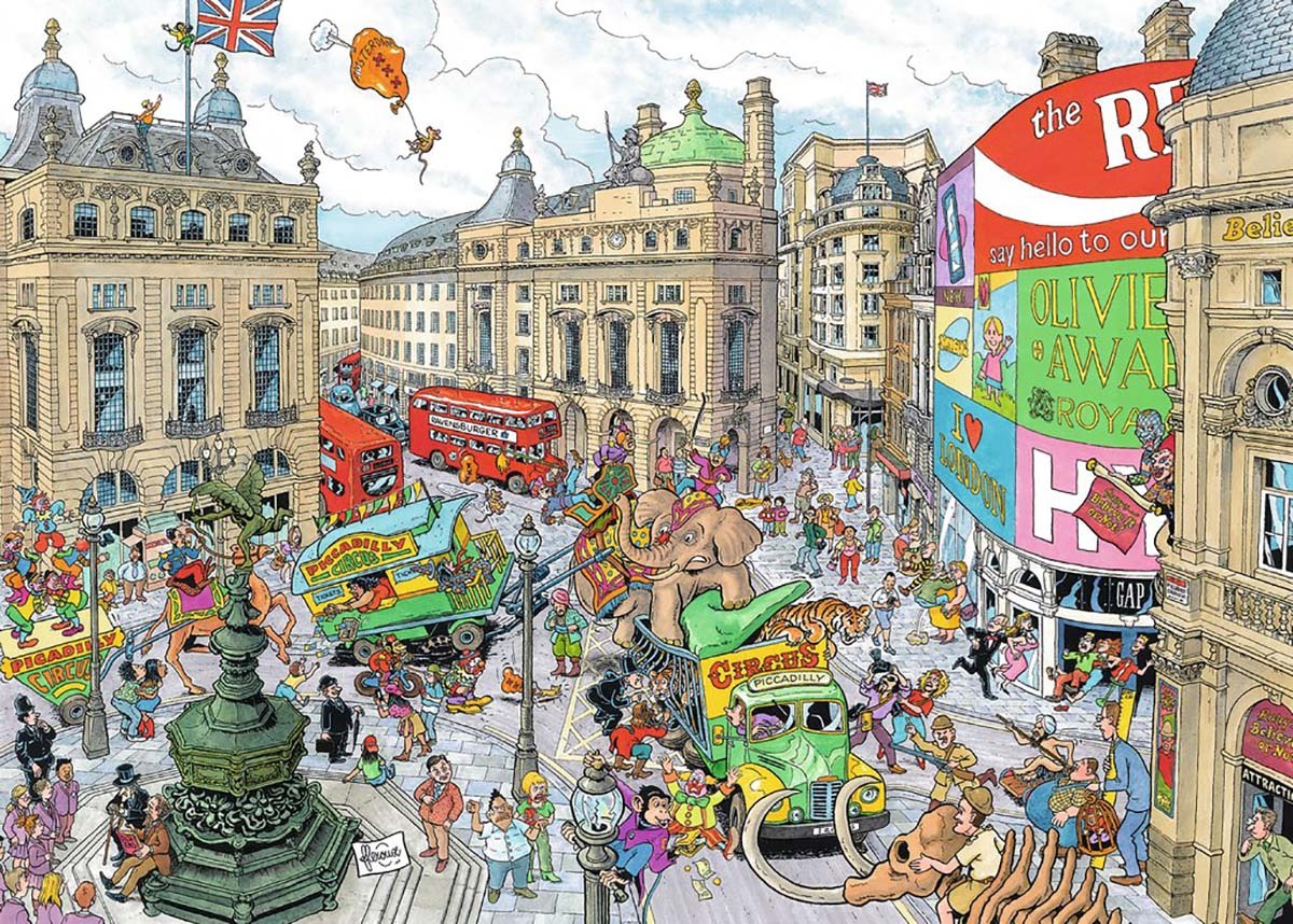 Cities of the World London 1000 Piece Puzzle