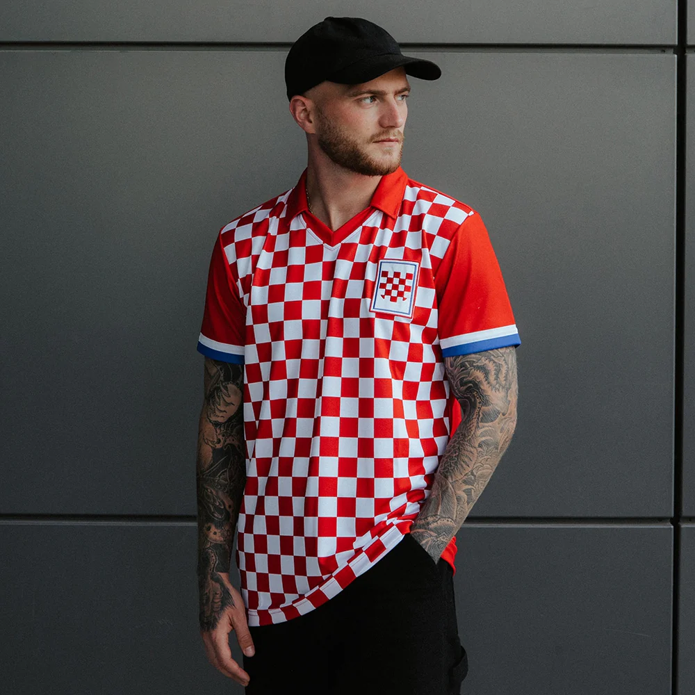Croatia 1990 Retro Football Shirt