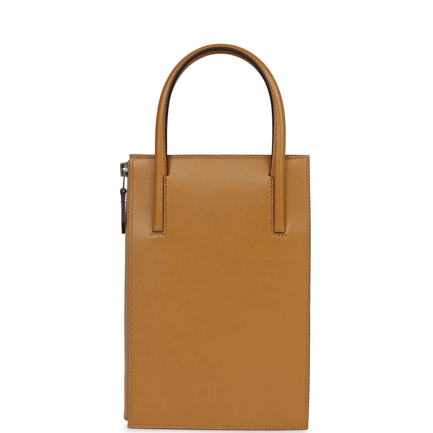 Hermes Cadena Lock Bag Poussiere Tadelakt Palladium Hardware