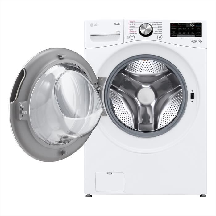 LG - Lavatrice AI DD F0P3020TSWC XL 20kg Classe B-Bianco