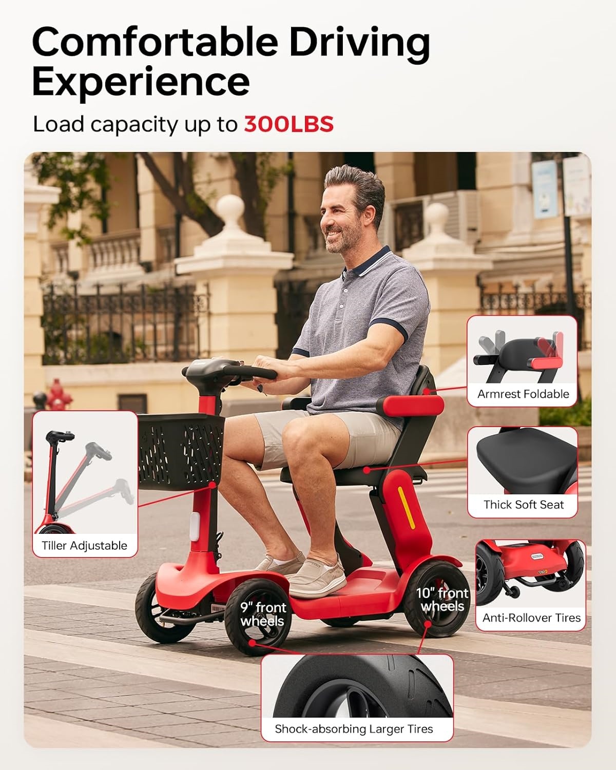 🔥Limited Availability🔥Folding Mobility Scooters for Seniors
