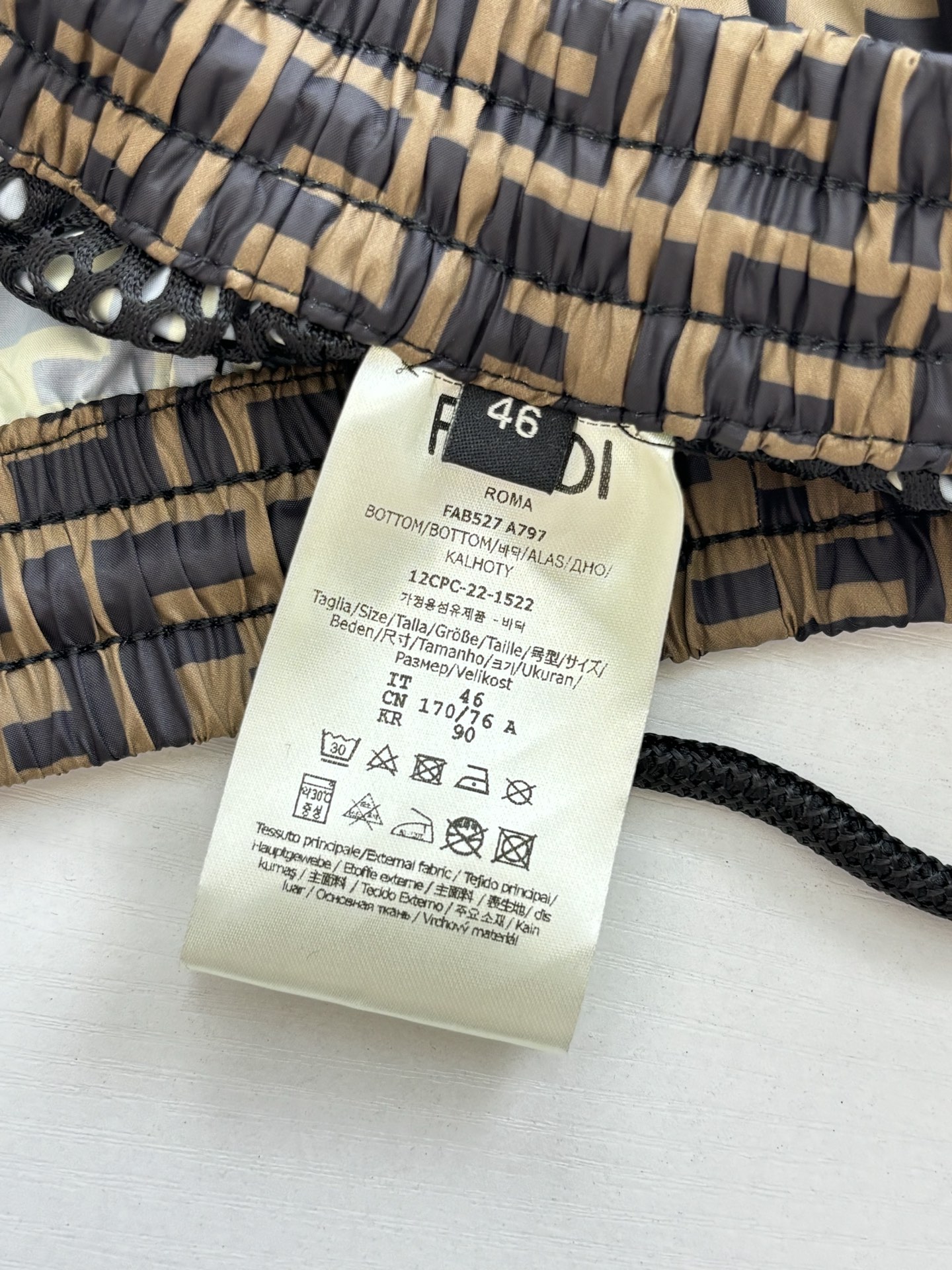 Fendi Unisex Pants Size S-XL