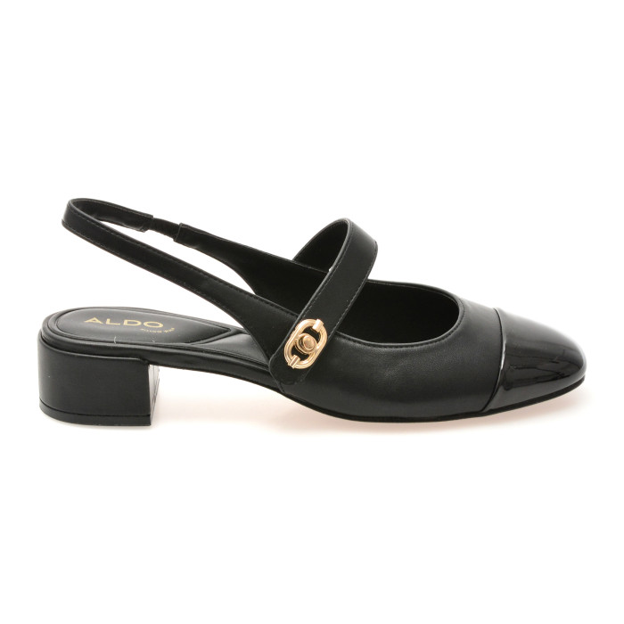 Pantofi eleganti ALDO negri, AGATHE 001, din piele ecologica