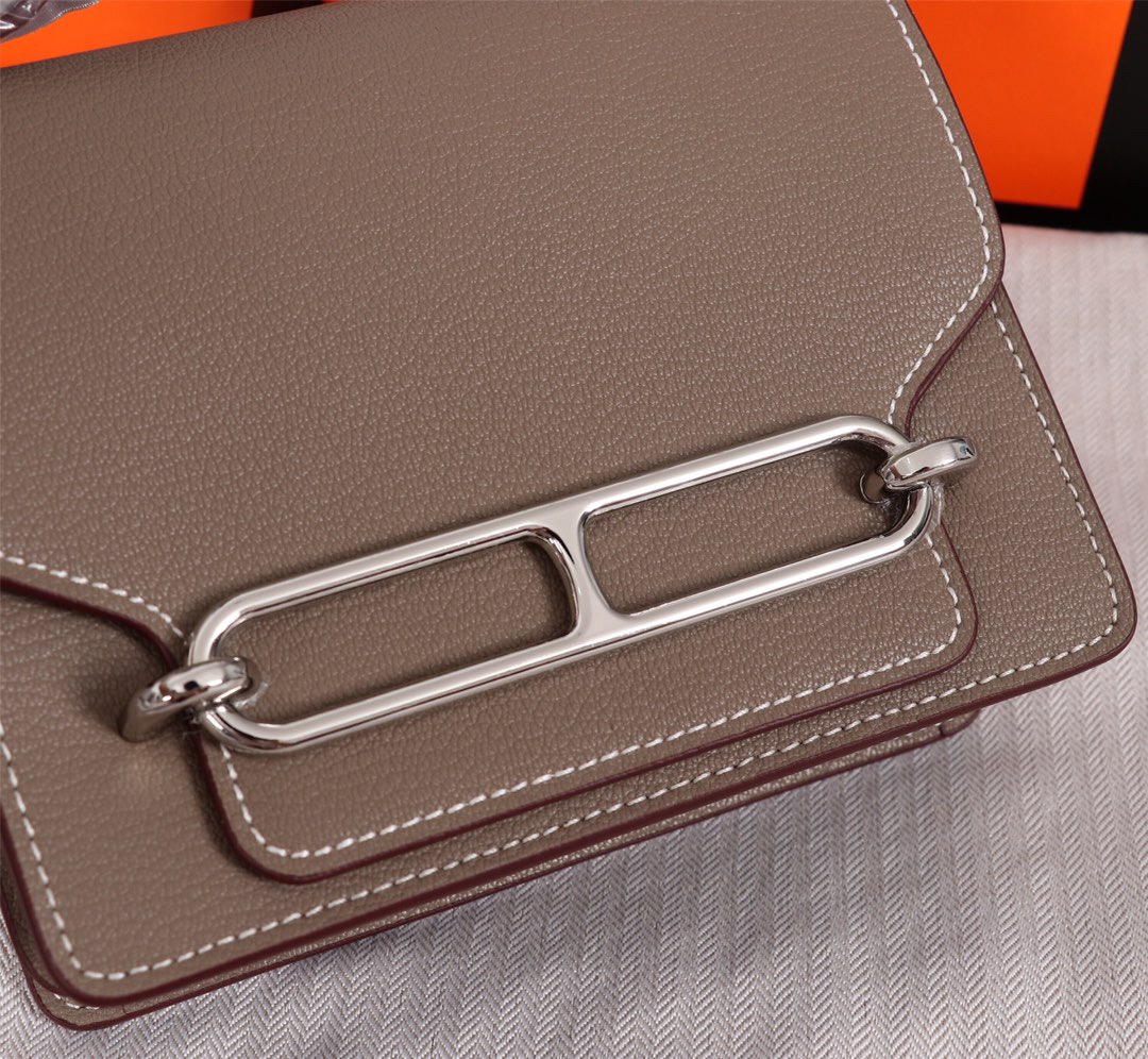 Hermes sac roulis 18-22 Palladium Hardware