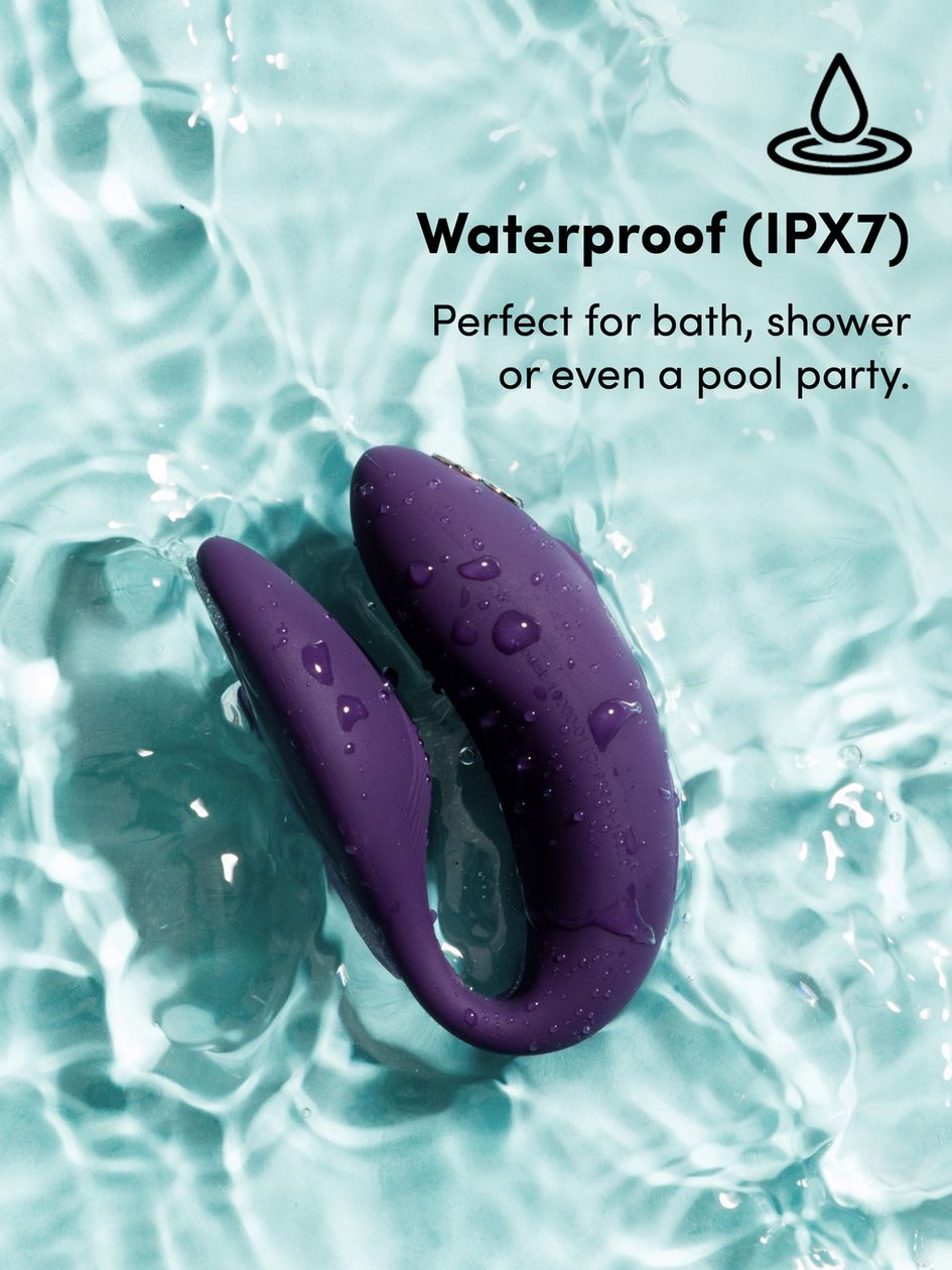 We-Vibe Chorus App and Remote Controlled Rechargeable Couple's Vibrator