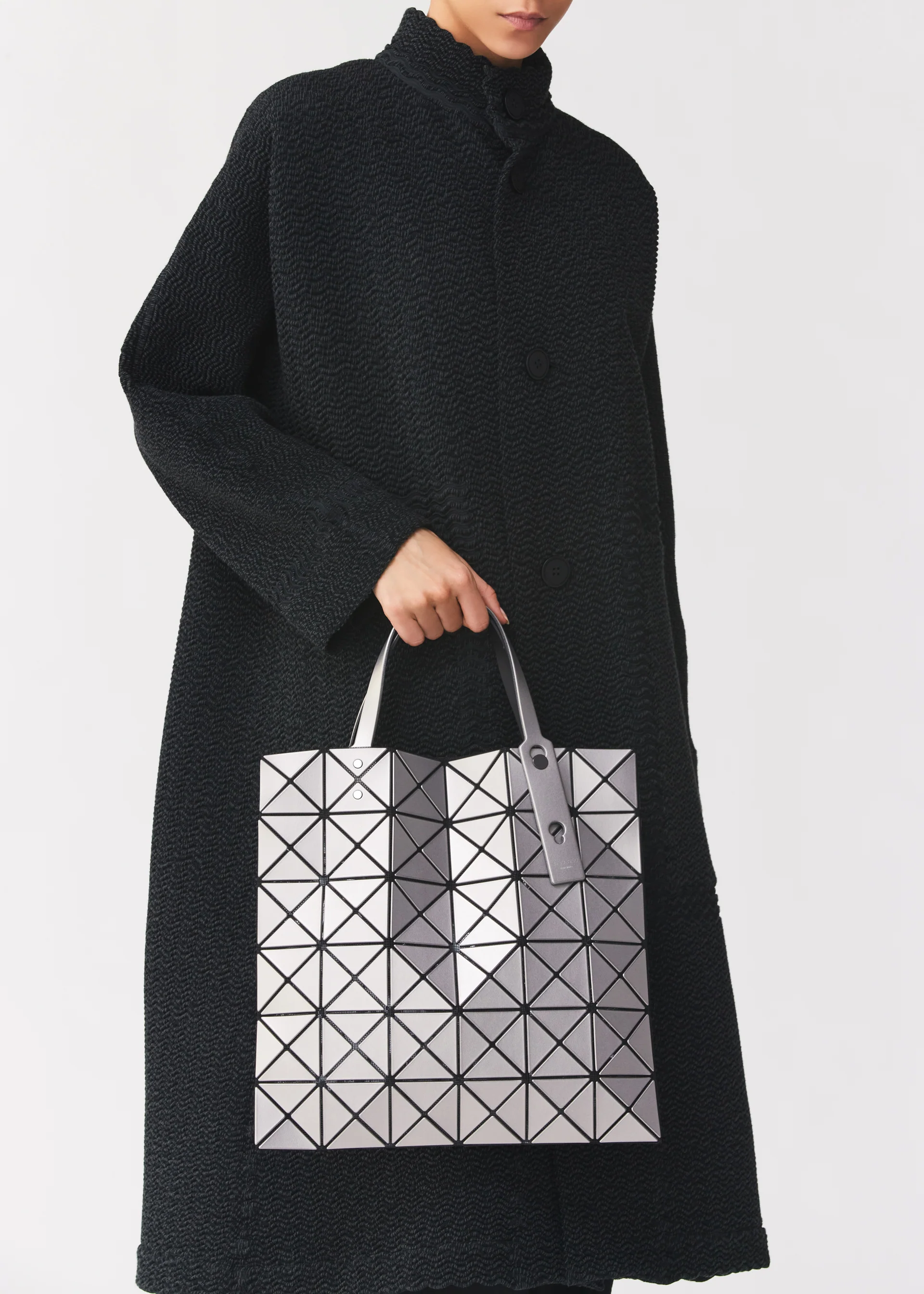 LUCENT METALLIC TOTE BAG