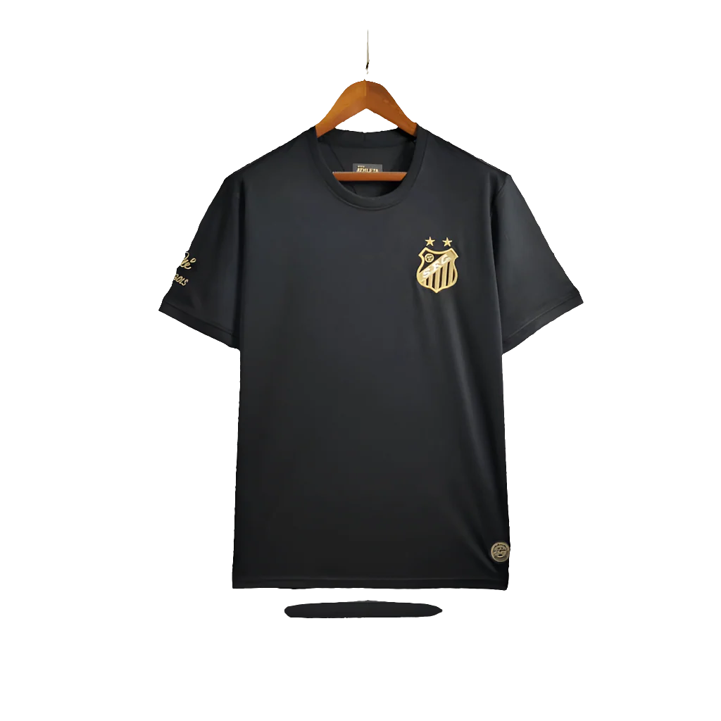 Santos 25/26 Commemorative Edition Jersey - Black - Fan Version