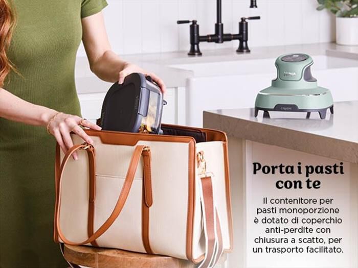 NINJA - FRIGGITRICE PORTATILE CRISPI FN101EUGY-Grigio