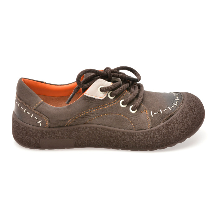 Pantofi GRYXX gri, 3158, din piele naturala