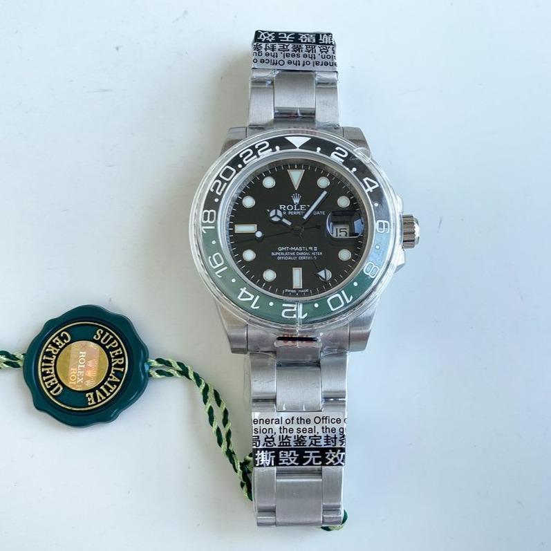 GMT-MASTER II CUSTOM GREEN BLACK BEZEL LIMITED EDITION
