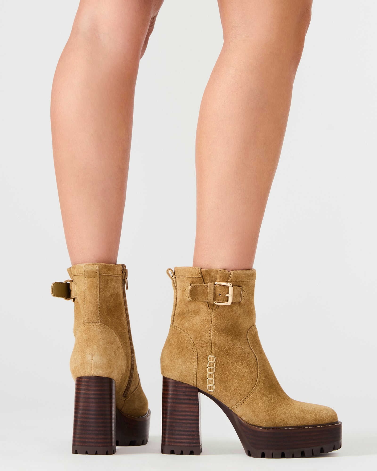 Summit Olive Suede