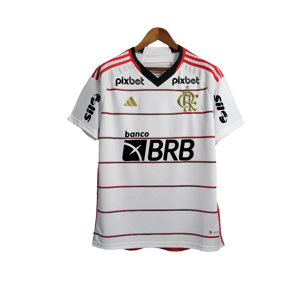 Flamengo 23/24 II Away Jersey - All Sponsors - Fan Version