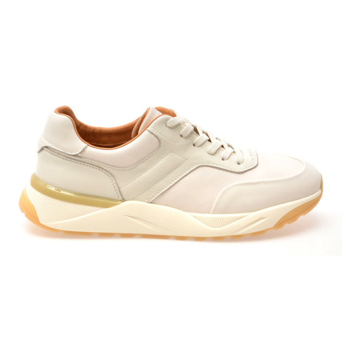 Pantofi sport GRYXX albi, LN13, din piele naturala