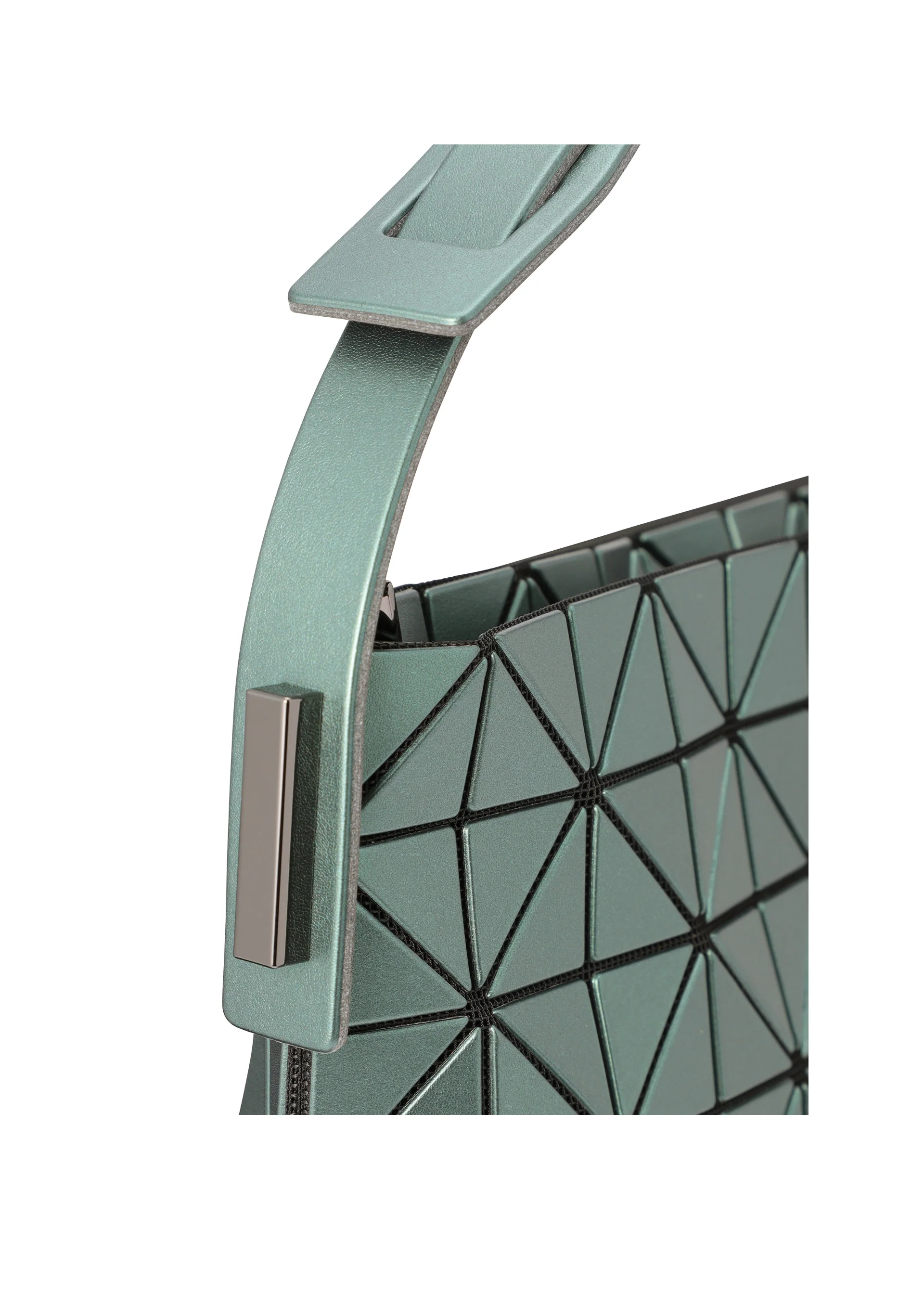 BAGUETTE METALLIC HANDBAG