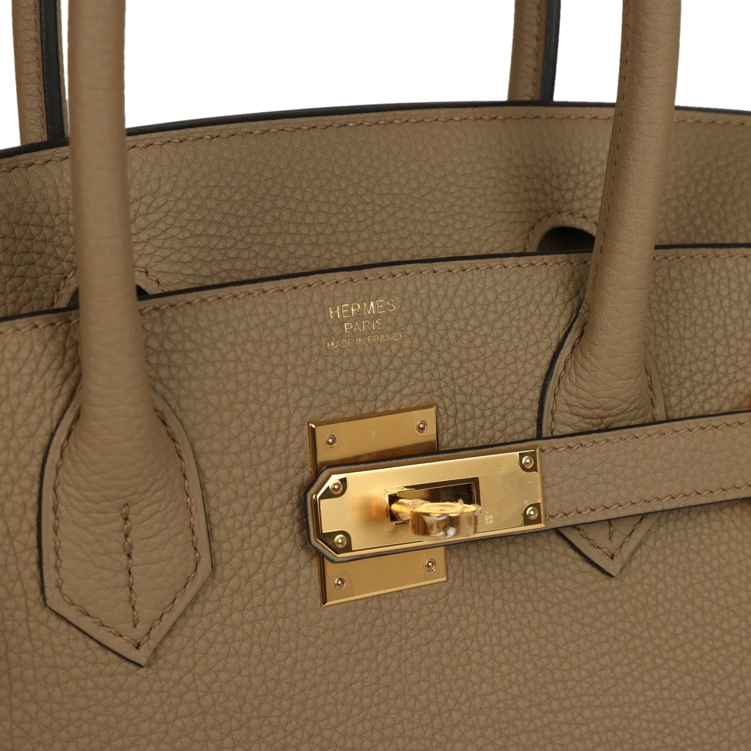 Hermes Birkin 30 Beige Marfa Togo Gold Hardware