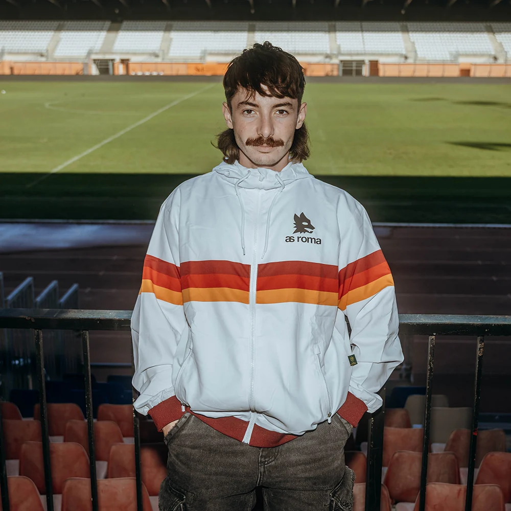 AS Roma 1980's Retro Football Windrunner